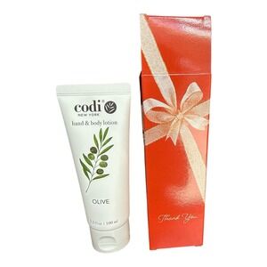 Codi Olive Hand &‎ Body Lotion New With Gift Box